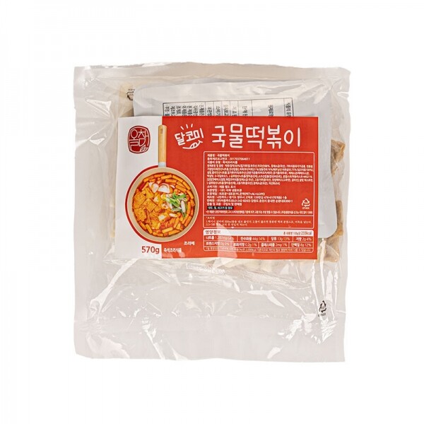 강원더몰,[올참 달코미 국물떡볶이 570g] 2인분 떡볶이 분식 간편조리 간식
